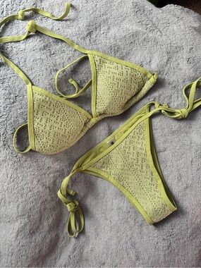 SEAMOLLY Triangle Bikini Set